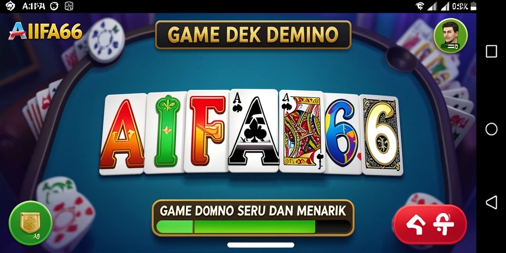 Menampilkan gameplay seru AIFA66 dalam permainan Domino yang mengasyikkan.