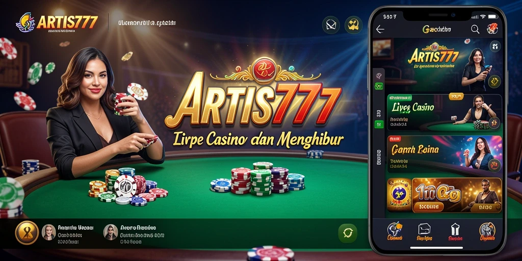 Screenshot menampilkan gameplay seru dari ARTIS777 Live Casino.