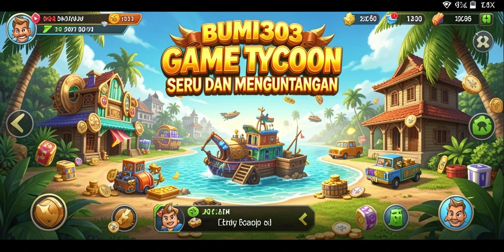 Tampilan menarik dari gameplay BUMI303 yang penuh strategi.