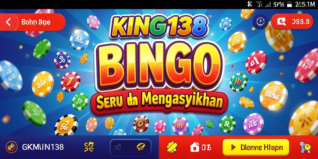 Tampilan menarik dari game Bingo KING138 dengan gameplay yang seru.