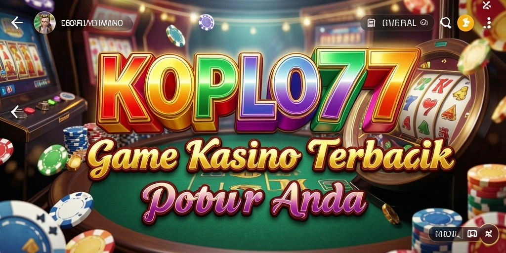 Tampilan menarik dari gameplay kasino KOPLO77 yang memikat.