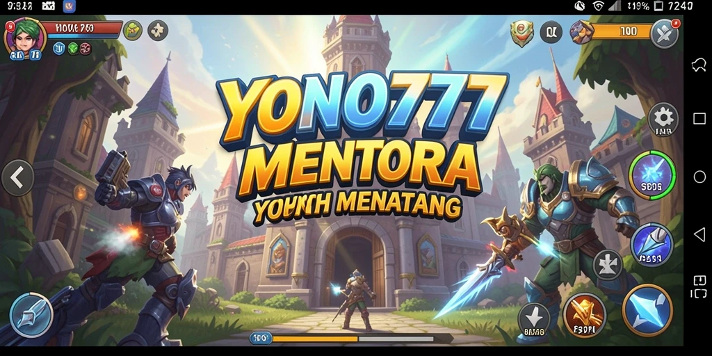 Tampilan gameplay YONO777 yang menegangkan dan strategis.